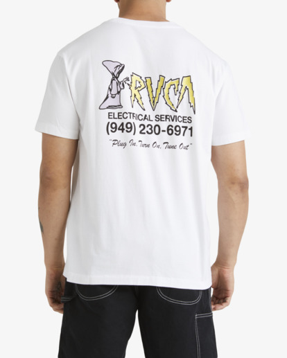 RVCA Electrical - Short Sleeves T-shirt for Men  UVYZT00750