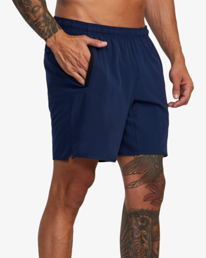 VA Sport Yogger Stretch 17" - Performance Shorts for Men  V201TRYS