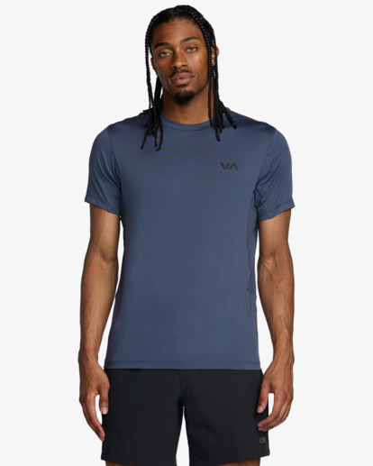 rvca, VA Sport Vent - Haut manches courtes pour Homme, INK (ink) VA Sport Vent - Short Sleeve Top for Men  V9021RSV