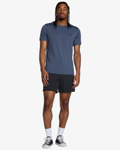 rvca, VA Sport Vent - Haut manches courtes pour Homme, INK (ink) VA Sport Vent - Short Sleeve Top for Men  V9021RSV