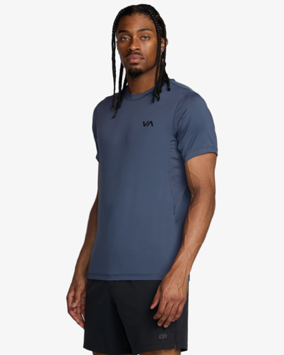 rvca, VA Sport Vent - Haut manches courtes pour Homme, INK (ink) VA Sport Vent - Short Sleeve Top for Men  V9021RSV