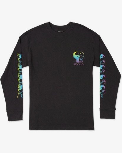 Yinyang Friends - Long Sleeve T-Shirt for Men  W1LSRDRVP1