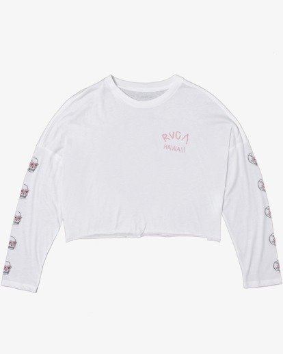 Luke Pelletier Skull Shred - Long Sleeve T-Shirt for Women  X3LSRDRVS1