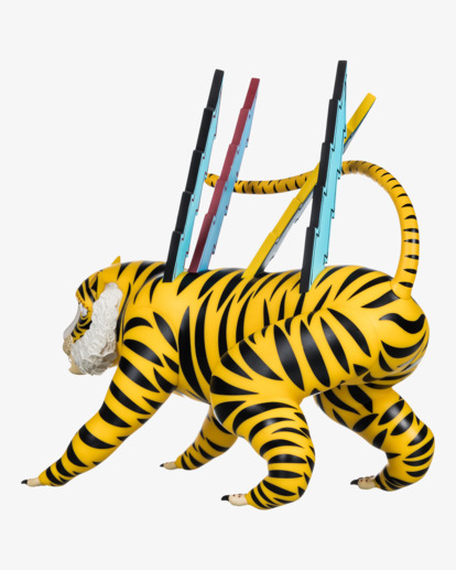 RVCA x Matt Leines x Artoyz Originals - Tiger Figurine - 30 cm  Z5ESRZRVF1