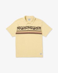 0 Cutback - Polo pour Homme Jaune 23A011602 RVCA