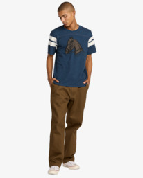 4 KSL Jersey - Short Sleeve T-Shirt for Men Black 23A013501 RVCA