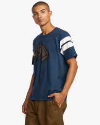 3 KSL Jersey - Short Sleeve T-Shirt for Men Black 23A013501 RVCA