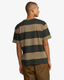 3 KSL Stripe - T-Shirt für Männer Bunt 23A013502 RVCA