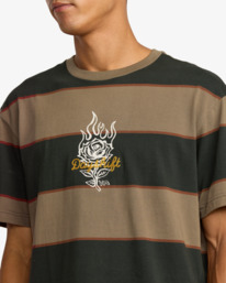 4 KSL Stripe - T-Shirt für Männer Bunt 23A013502 RVCA