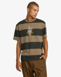 2 KSL Stripe - T-Shirt für Männer Bunt 23A013502 RVCA