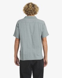 3 Vacancy - Short Sleeves Shirt for Men Grey 23A041503 RVCA