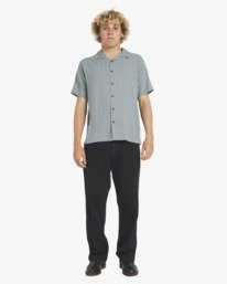 6 Vacancy - Short Sleeves Shirt for Men Grey 23A041503 RVCA