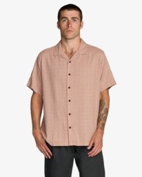 2 Vacancy - Short Sleeves Shirt for Men Purple 23A041503 RVCA