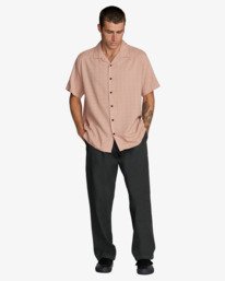 5 Vacancy - Short Sleeves Shirt for Men Purple 23A041503 RVCA