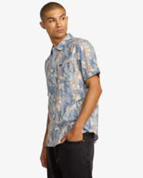 2 Day Break - Camiseta de manga corta para hombre Gris 23A042505 RVCA