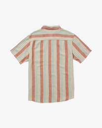 1 Alvarado Stripe - Top de manga corta para Mujer Azul 23A042507 RVCA