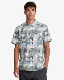 2 Kauai Block Print Collage Multi 23A042600 RVCA