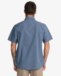 1 Dayshift Workwear Stripe Bleu 23A042606 RVCA