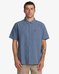 0 Dayshift Workwear Stripe Bleu 23A042606 RVCA