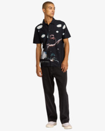 4 RVCA X Ali Rumble - Short Sleeve Shirt for Men Black 23A043514 RVCA