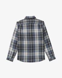1 Dayshift Flannel - Camisa de manga comprida para homem Preto 23A053501 RVCA