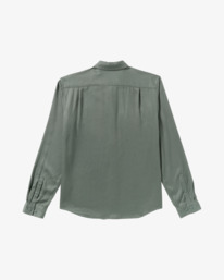 1 Vacancy Utility - Long Sleeve Shirt for Men Green 23A053504 RVCA