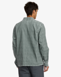 3 Adams - Overshirt for Men Grey 23A053510 RVCA