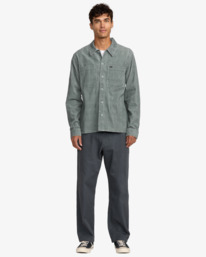 5 Adams - Overshirt for Men Grey 23A053510 RVCA