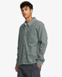 4 Adams - Overshirt for Men Grey 23A053510 RVCA
