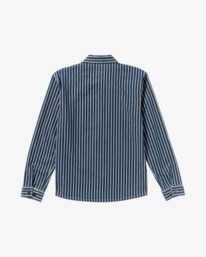1 Dayshift Hickory - Chaqueta ligera tipo camisa para hombre Azul 23A053511 RVCA