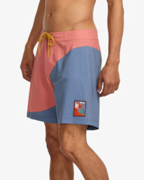 3 LA Wave 17" - Boardshorts para Hombre Gris 23A081507 RVCA