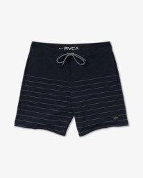 0 Steady Stripe - Boardshorts/Cal&ccedil;&otilde;es de banho para Homem Preto 23A081603 RVCA