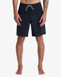 6 Steady Stripe - Boardshorts/Cal&ccedil;&otilde;es de banho para Homem Preto 23A081603 RVCA