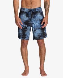 2 Steady Stripe - Boardshort pour Homme Bleu 23A081603 RVCA