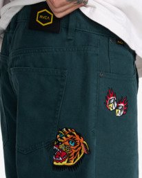 4 Kaleb 5 Pocket 21" Gr&uuml;n 23A092601 RVCA