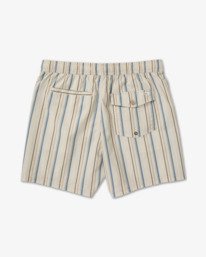 5 Exotica Seersucker Elastic 17" - Cal&ccedil;&otilde;es de banho para Homem Verde 23A101509 RVCA
