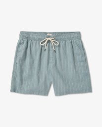 0 Sands 17" - Elastic Waist Walkshorts for Men Gray 23A101511 RVCA