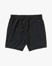 1 Yogger Stretch 17" - Short taille élastique pour Homme Noir 23A101550 RVCA