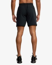 3 Yogger Stretch 17" - Short taille élastique pour Homme Noir 23A101550 RVCA