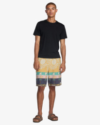 3 Exotica Stripe Elastic 19 Bunt 23A102500 RVCA