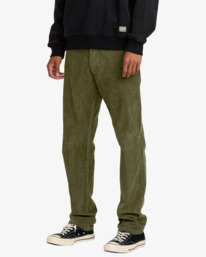 2 Weekend Cord - Chinos for Men Green 23A113501 RVCA