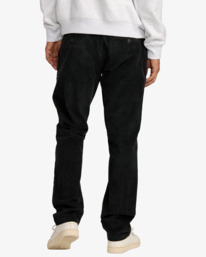 1 Weekend Cord - Chinos for Men Black 23A113501 RVCA