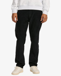 0 Weekend Cord - Chinos for Men Black 23A113501 RVCA
