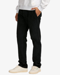2 Weekend Cord - Chinos for Men Black 23A113501 RVCA