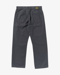 4 Dayshift 5 Pocket - Calças de lona para homem Preto 23A113502 RVCA