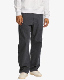 0 Dayshift 5 Pocket - Calças de lona para homem Preto 23A113502 RVCA