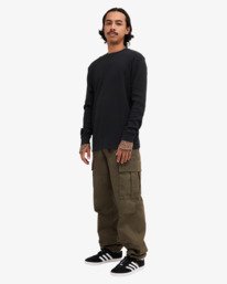 4 Dayshift Green 23A113503 RVCA