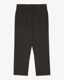 1 Americana - Chino Trousers for Men Black 23A113510 RVCA