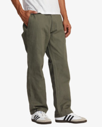 2 Americana - Relaxed Fit Chino-Hose für Männer Grün 23A113510 RVCA