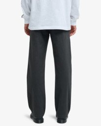 1 Americana - Chino Trousers for Men Black 23A113510 RVCA